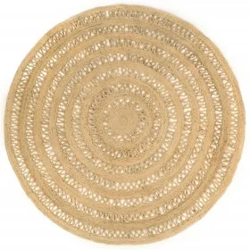 Alfombra hecha a mano de yute trenzado 210 cm de vidaXL, Alfombras - Ref: Foro24-343612, Precio: 103,35 €, Descuento: %