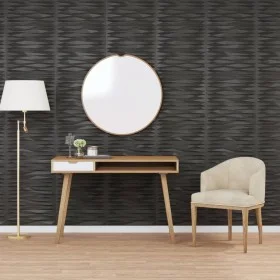 Wandpaneele 48 Stück XPS schwarzer Stein 50x50 cm 12 m² von vidaXL, Wandverkleidung - Ref: Foro24-356942, Preis: 112,29 €, Ra...