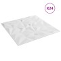Paneles de pared 24 uds XPS amatista blanco 50x50 cm 6 m² by vidaXL, Wall covering - Ref: Foro24-356944, Price: 72,03 €, Disc...