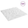 Paneles de pared 24 uds XPS amatista blanco 50x50 cm 6 m² de vidaXL, Recubrimiento de paredes - Ref: Foro24-356944, Precio: 7...