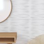 Paneles de pared 12 uds XPS piedra blanco 50x50 cm 3 m² de vidaXL, Recubrimiento de paredes - Ref: Foro24-356937, Precio: 39,...