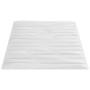 Paneles de pared 12 uds XPS piedra blanco 50x50 cm 3 m²