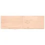 Wandregal aus unbehandeltem massivem Eichenholz, 200 x 60 x (2–6) cm von vidaXL, Regale und Regale - Ref: Foro24-363611, Prei...