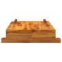 Workbench board with wooden vise 52x44x9.5 cm by vidaXL, Work tables - Ref: Foro24-353786, Price: 69,79 €, Discount: %