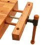 Workbench board with wooden vise 52x44x9.5 cm by vidaXL, Work tables - Ref: Foro24-353786, Price: 73,01 €, Discount: %