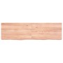 Estante pared madera roble tratada marrón claro 140x40x(2-6) cm de vidaXL, Estantes y estanterías - Ref: Foro24-363703, Preci...