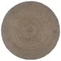 Gray Round Handwoven Jute Rug 240cm by vidaXL, Rugs - Ref: Foro24-343595, Price: 168,43 €, Discount: %