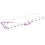 Light brown treated oak wood wall shelf 160x40x(2-6) cm by vidaXL, Shelves and shelves - Ref: Foro24-363711, Price: 62,88 €, ...