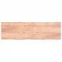 Regal aus Eichenholz für die Wand, hellbraun behandelt, 200x60x(2-4) cm. von vidaXL, Regale und Regale - Ref: Foro24-363730, ...