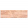 Regal aus Eichenholz für die Wand, hellbraun behandelt, 200x60x(2-4) cm. von vidaXL, Regale und Regale - Ref: Foro24-363730, ...