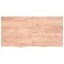 Wall shelf made of light brown treated oak wood, measuring 120x60x(2-6) cm. by vidaXL, Shelves and shelves - Ref: Foro24-3636...