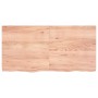 Wandregal behandeltes Eichenholz hellbraun 120x60x(2-6) cm von vidaXL, Regale und Regale - Ref: Foro24-363699, Preis: 82,03 €...