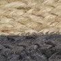 Handmade jute rug with dark gray border 210 cm by vidaXL, Rugs - Ref: Foro24-343606, Price: 109,21 €, Discount: %