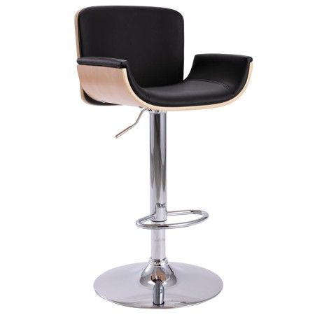 Küchenhocker aus schwarzem Kunstleder von vidaXL, Küchenhocker - Ref: Foro24-287378, Preis: 96,09 €, Rabatt: %