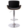 Küchenhocker aus schwarzem Kunstleder von vidaXL, Küchenhocker - Ref: Foro24-287378, Preis: 96,09 €, Rabatt: %