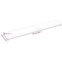 Untreated solid oak wood wall shelf 220x30x(2-6) cm by vidaXL, Shelves and shelves - Ref: Foro24-363613, Price: 96,70 €, Disc...