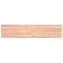 Light brown treated oak wood wall shelf 180x40x(2-6) cm by vidaXL, Shelves and shelves - Ref: Foro24-363719, Price: 68,35 €, ...