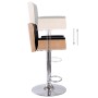 Black synthetic leather kitchen stool by vidaXL, Kitchen stools - Ref: Foro24-287378, Price: 96,09 €, Discount: %