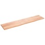 Wandregal aus behandeltem Eichenholz hellbraun 220x50x(2-4) cm von vidaXL, Regale und Regale - Ref: Foro24-363736, Preis: 80,...