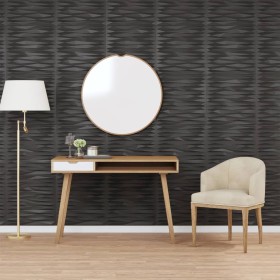 Wall panels 24 pcs XPS black stone 50x50 cm 6 m² by vidaXL, Wall covering - Ref: Foro24-356941, Price: 67,20 €, Discount: %