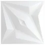 Paneles de pared 12 uds XPS estrella blanco 50x50 cm 3 m² by vidaXL, Wall covering - Ref: Foro24-356931, Price: 38,88 €, Disc...