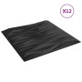 Wandpaneele 12 Stk. XPS Stein schwarz 50x50 cm 3 m² von vidaXL, Wandverkleidung - Ref: Foro24-356940, Preis: 48,13 €, Rabatt: %