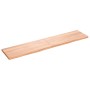Estante pared madera roble tratada marrón claro 180x40x(2-4) cm de vidaXL, Estantes y estanterías - Ref: Foro24-363718, Preci...