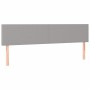 Cama box spring con colchón tela gris claro 120x190 cm