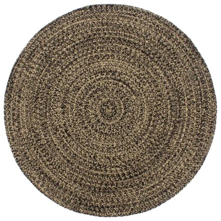 Handgefertigter brauner und schwarzer Juteteppich 210 cm von vidaXL, Teppiche - Ref: Foro24-343621, Preis: 131,22 €, Rabatt: %