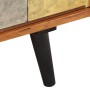 TV-Schrank mit Metalltüren aus massivem Akazienholz 112x30x40cm von vidaXL, TV-Möbel - Ref: Foro24-354985, Preis: 184,49 €, R...
