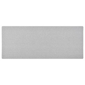 Alfombra de pasillo gris claro 80x200 cm