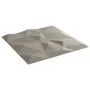 Wall panels 48 pcs XPS diamond gray concrete 50x50cm 12 m² by vidaXL, Wall covering - Ref: Foro24-356928, Price: 113,81 €, Di...