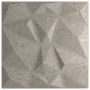 Wandpaneele 48 Stück XPS diamantgrauer Beton 50x50cm 12 m² von vidaXL, Wandverkleidung - Ref: Foro24-356928, Preis: 111,55 €,...