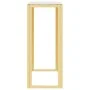 Goldener Konsolentisch aus Edelstahl und Glas, 70 x 30 x 70 cm von vidaXL, Seitentische - Ref: Foro24-350034, Preis: 197,77 €...