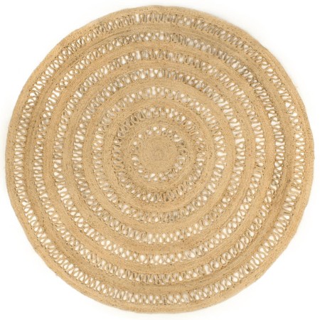 Alfombra hecha a mano de yute trenzado 240 cm de vidaXL, Alfombras - Ref: Foro24-343613, Precio: 138,17 €, Descuento: %