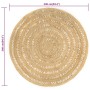 Alfombra hecha a mano de yute trenzado 240 cm de vidaXL, Alfombras - Ref: Foro24-343613, Precio: 138,17 €, Descuento: %
