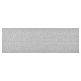 Alfombra de pasillo gris claro 80x250 cm