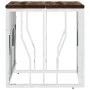 Couchtisch aus recyceltem Holz aus Edelstahl und Silber von vidaXL, Couchtisch - Ref: Foro24-350045, Preis: 75,07 €, Rabatt: %