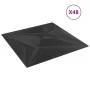48 Stk. XPS Stern Wandpaneele schwarz 50x50 cm 12 m² von vidaXL, Wandverkleidung - Ref: Foro24-356936, Preis: 126,64 €, Rabat...