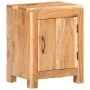 Solid acacia wood bedside table 40x30x50 cm by vidaXL, Nightstands - Ref: Foro24-320474, Price: 86,42 €, Discount: %