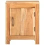 Solid acacia wood bedside table 40x30x50 cm by vidaXL, Nightstands - Ref: Foro24-320474, Price: 86,42 €, Discount: %