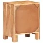 Solid acacia wood bedside table 40x30x50 cm by vidaXL, Nightstands - Ref: Foro24-320474, Price: 86,42 €, Discount: %