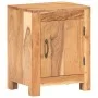 Solid acacia wood bedside table 40x30x50 cm by vidaXL, Nightstands - Ref: Foro24-320474, Price: 86,42 €, Discount: %