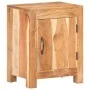 Solid acacia wood bedside table 40x30x50 cm by vidaXL, Nightstands - Ref: Foro24-320474, Price: 86,42 €, Discount: %