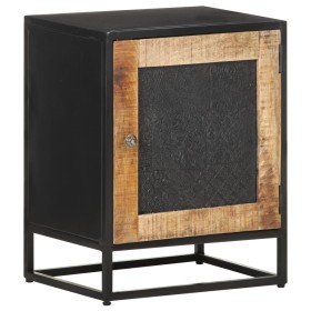 Rough mango wood bedside table 40x30x50 cm by vidaXL, Nightstands - Ref: Foro24-323146, Price: 97,48 €, Discount: %