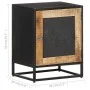Rough mango wood bedside table 40x30x50 cm by vidaXL, Nightstands - Ref: Foro24-323146, Price: 96,32 €, Discount: %