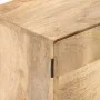Mesita de noche de madera maciza de mango 40x30x51 cm de vidaXL, Mesitas de noche - Ref: Foro24-320225, Precio: 53,23 €, Desc...