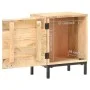 Mesita de noche de madera maciza de mango 40x30x51 cm de vidaXL, Mesitas de noche - Ref: Foro24-320225, Precio: 53,23 €, Desc...