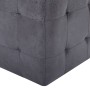 Nachttische 2 Stk. künstliches Veloursleder grau 30x30x30cm von vidaXL, Nachttische - Ref: Foro24-249015, Preis: 85,29 €, Rab...