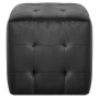 Mesitas de noche 2 unidades terciopelo negro 30x30x30 cm de vidaXL, Mesitas de noche - Ref: Foro24-249018, Precio: 89,84 €